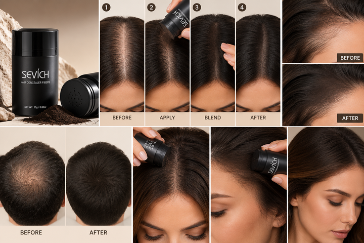 SEVICH Hair Concealer Fibers – 25g